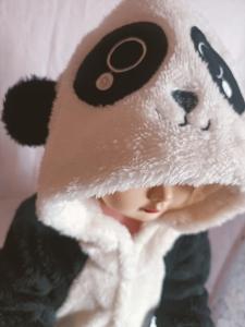 Panda Pijama Abrigado