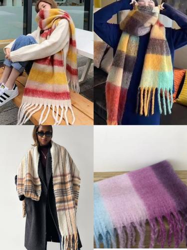 Bufandon Nube Estampados Surtidos