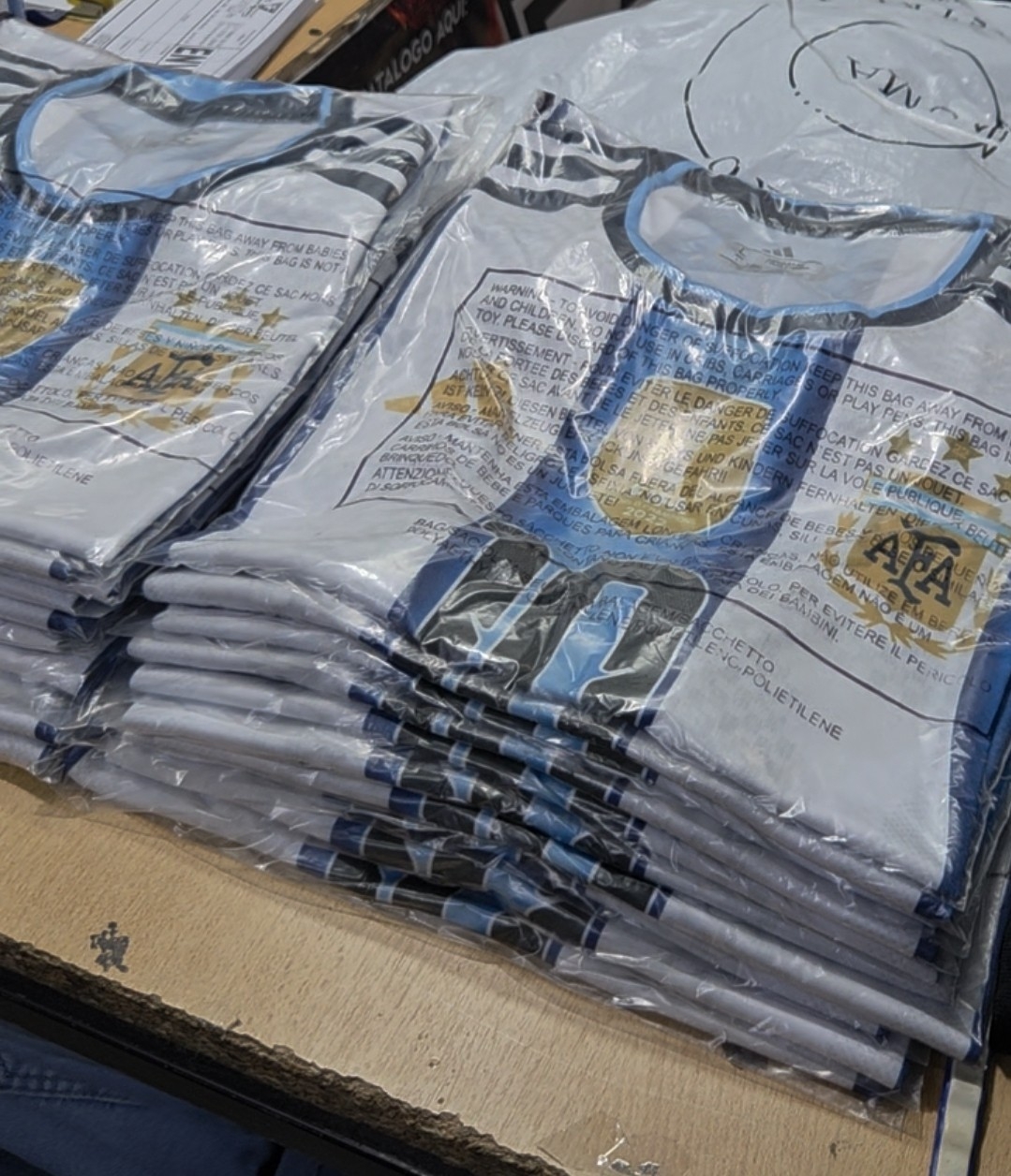 Camisetas Argentina Titular Sublimadas a Solo $ 10,000 - Imagen 2