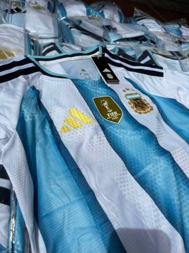 Camiseta Argentina Premiun 5g Igual a la Original por Pack de 50 Uni $ 22,000 C/u