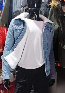 Campera Jeans con Corderito - Miniatura 3