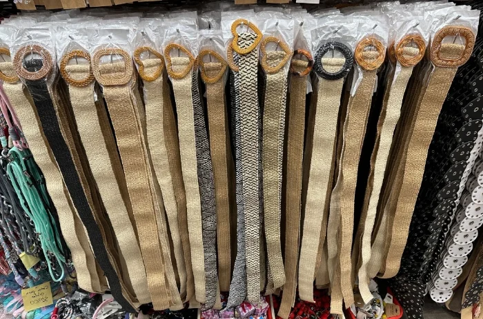 Cinturón de Rafia