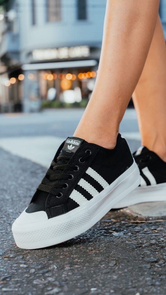 Zapatillas Adi Das Nizza de Lona con Plataforma - Imagen 2
