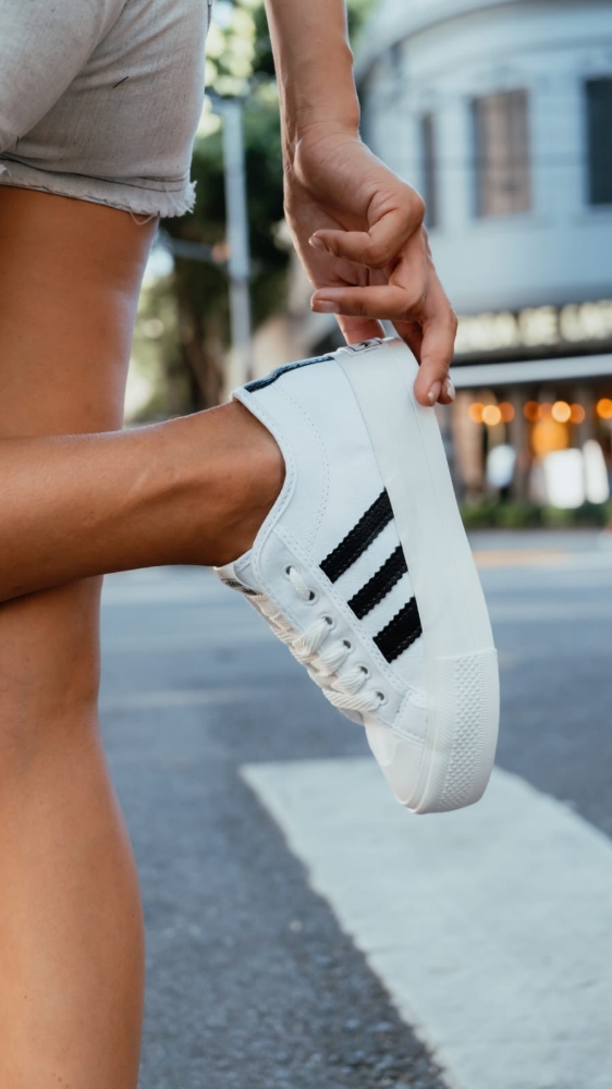 Zapatillas Adi Das Nizza de Lona con Plataforma - Imagen 5