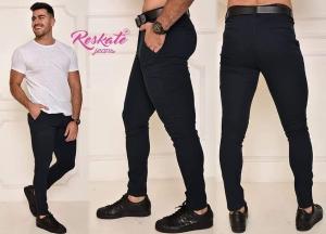 Pantalón Bolsillo Chino Gabardina Elastizada - Miniatura 2