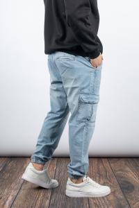 Cargos de Jeans con Cintura Elástico y Puño $18,000 Llevando X Curva $19,000 X Mayor - Miniatura 4