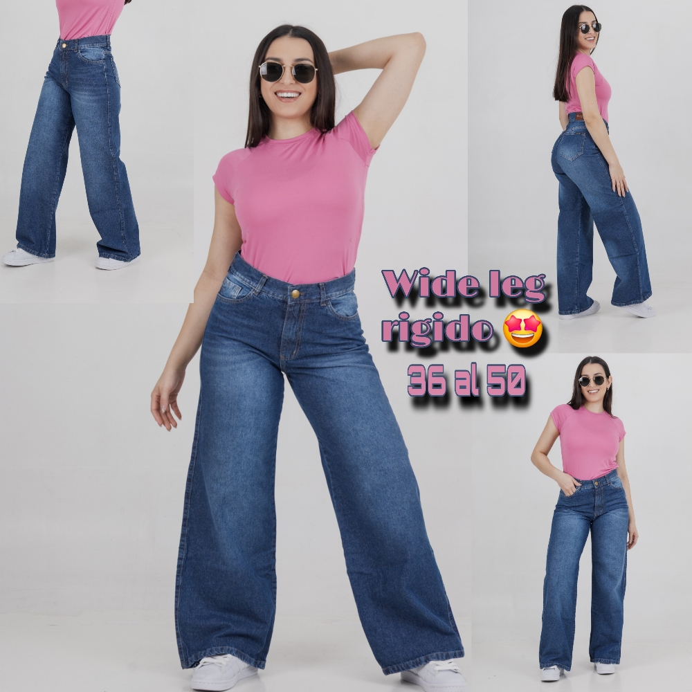 Wide Leg Rigido del 36 al 50 X Curva $ 18,000 X Mayor $ 19.000 - Imagen 3