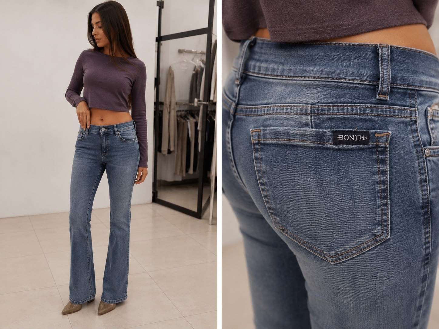 Jeans Clásicos Elastizado D Calce Perfecto 36 al 46 X Curva $18,000 X Menor $22,000 - Imagen 4