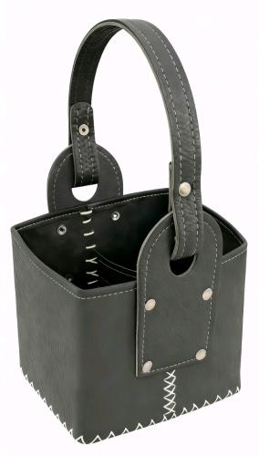 Canasta Matera Bolso Matero Eco Cuero