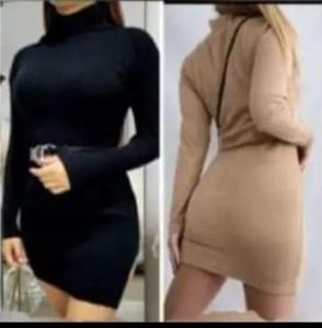 Vestidos de Lanilla Brush