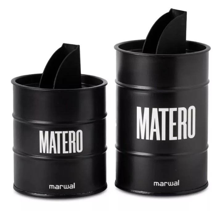 Set de Latas Matero ( Yerbera y Azucarera ) - Imagen 2