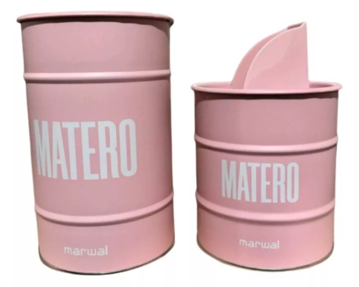 Set de Latas Matero ( Yerbera y Azucarera ) - Imagen 3