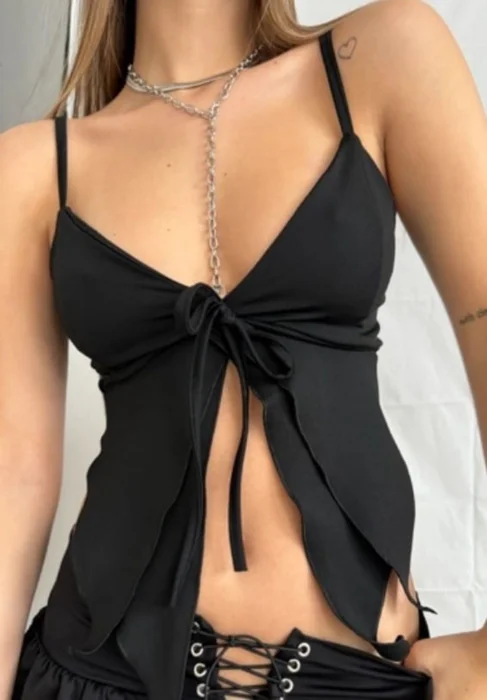 Top Lycra Mariposa