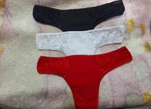 Colaless  Algodón con Lycra con Encaje