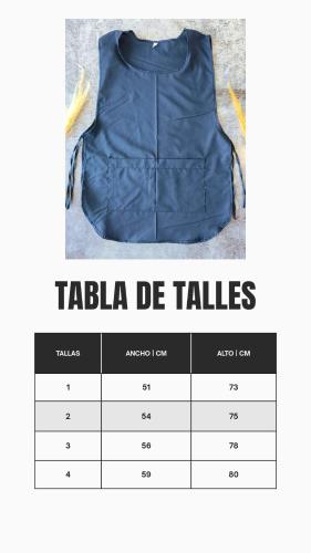 Pecheras Multiuso Azul - Miniatura 6