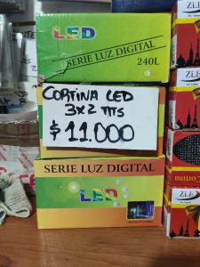 Cortinas Led 3x2 Mts