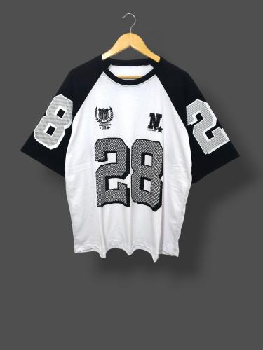 Remera Oversize Numero Manga Ranglan Beisbol Futbol Americano - Miniatura 8