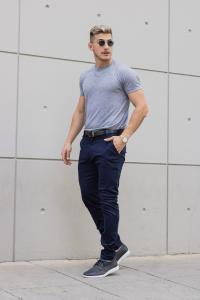 Pantalon Bolsillo Chino 100% Calidad Talles Especiales 50 al 54
