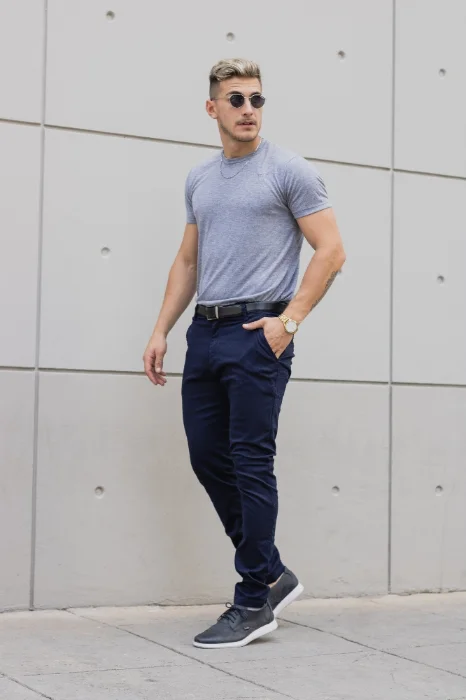 Pantalon Bolsillo Chino 100% Calidad Talles Especiales 50 al 54