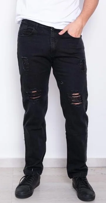 Pantalón Jeans Mom/roturas