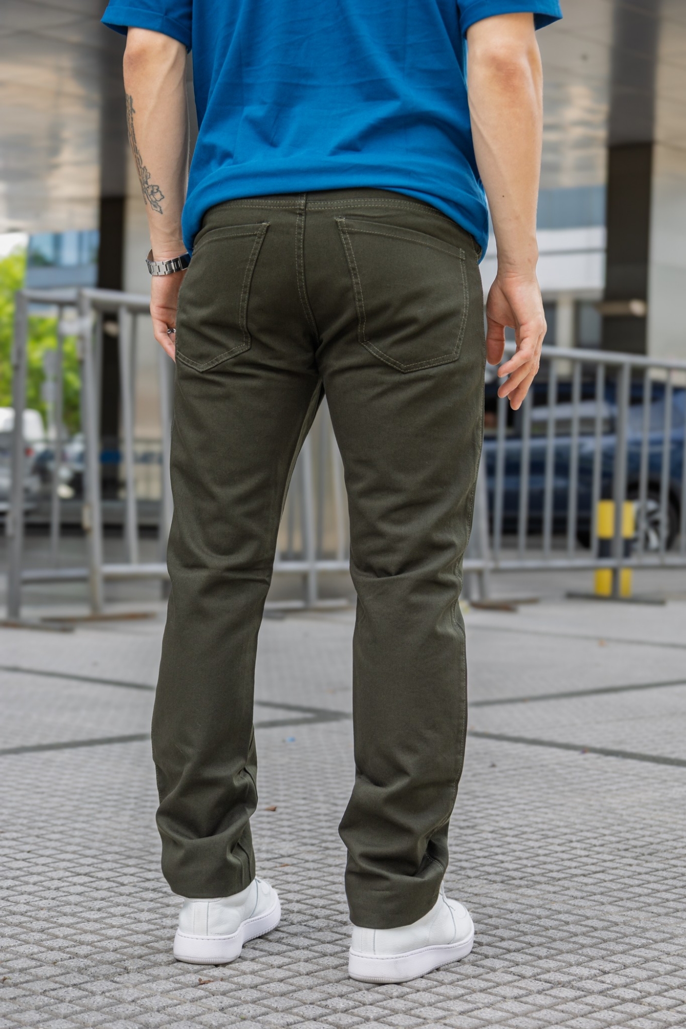 Pantalon Clásicos de Gabardina Premiun Verde y Beige $ 17.000 X Curva $18,000 X Mayor - Imagen 5