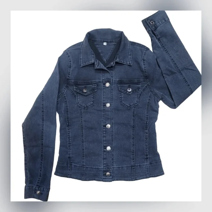Campera Gris Elastizado