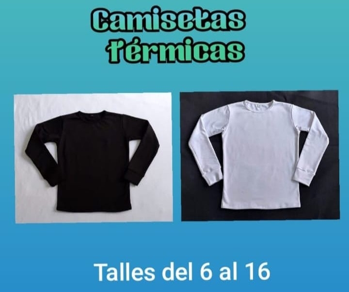 Camiseta Térmica Niños Gamilu Premiun - Imagen 1