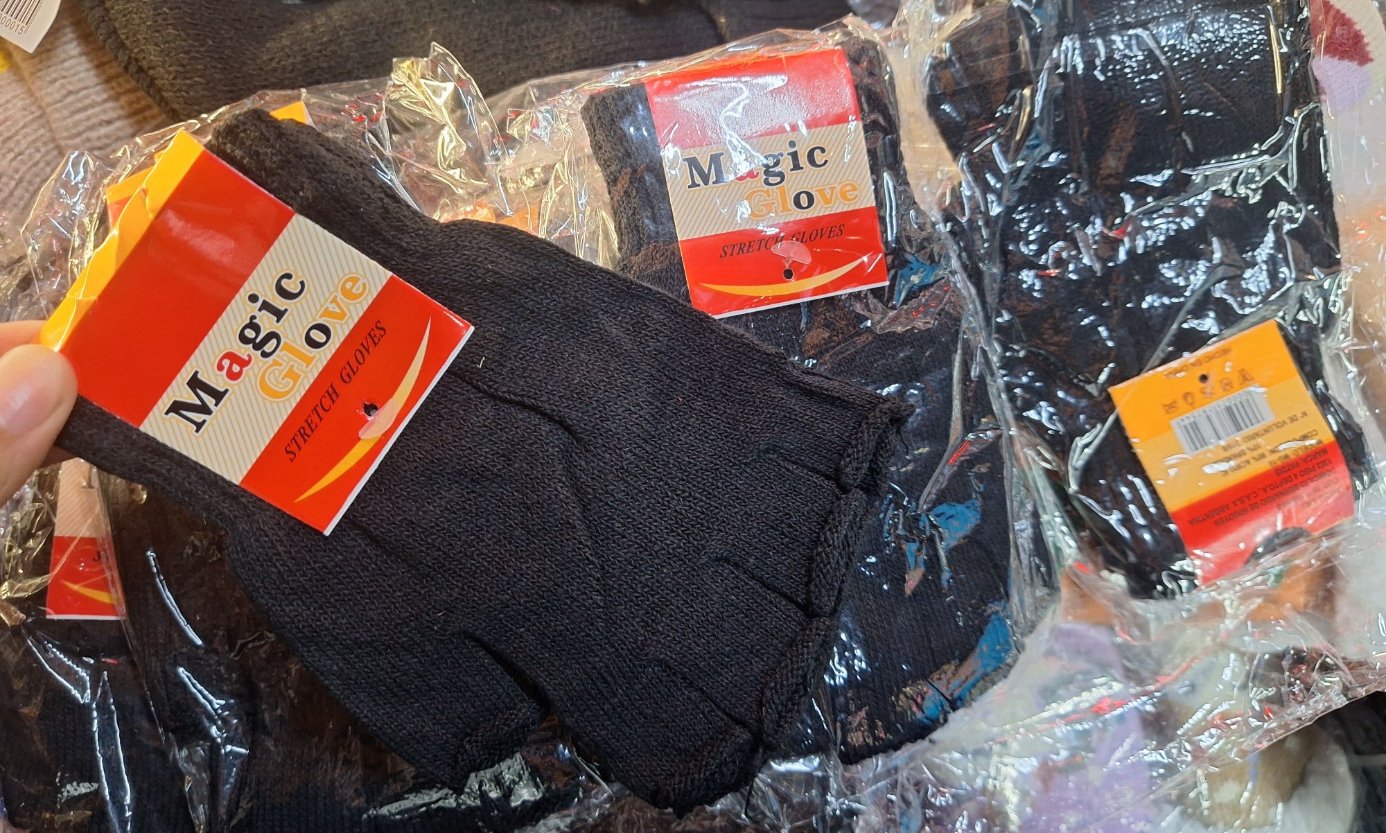 Guantes sin Dedos Solo en Negro - Imagen 3