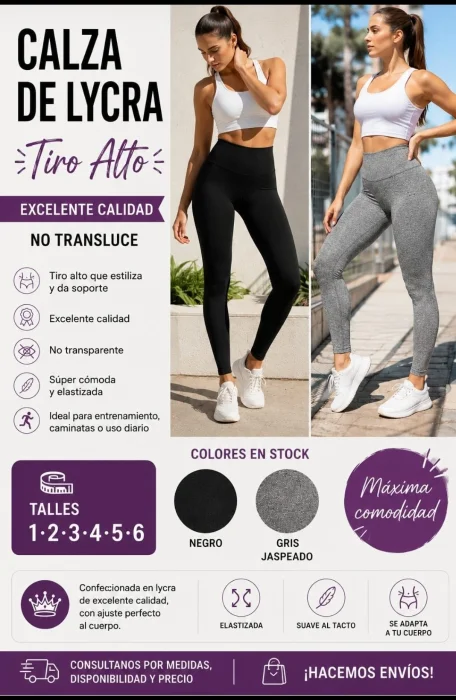 Calza Lycra Verano