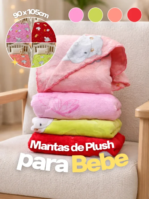 Manta Plush para Bebes