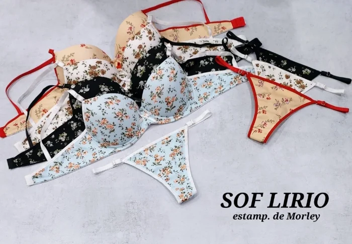 Conjuntos Soft Estampados Lirios