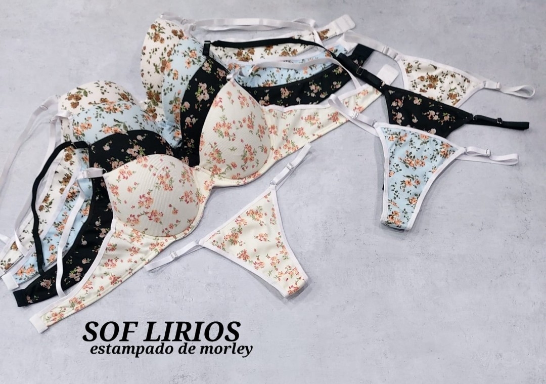 Conjuntos Soft Estampados Lirios - Imagen 2
