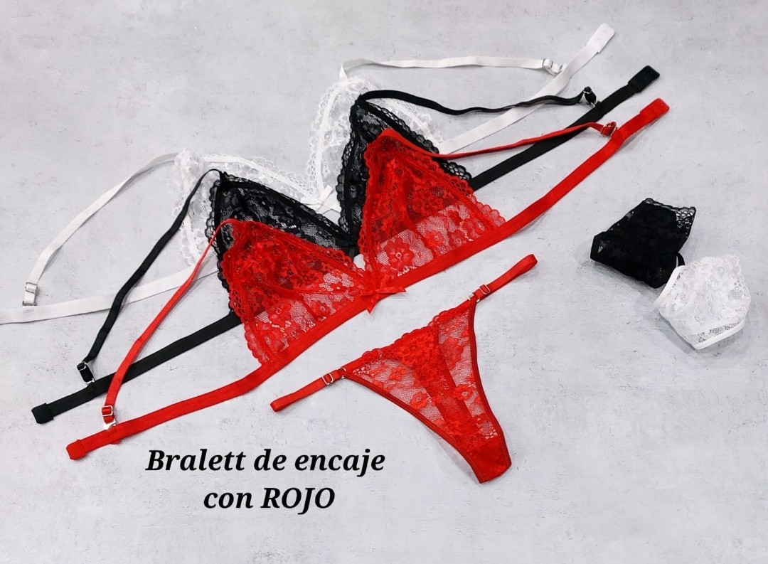 Bralette con Rojo - Imagen 2