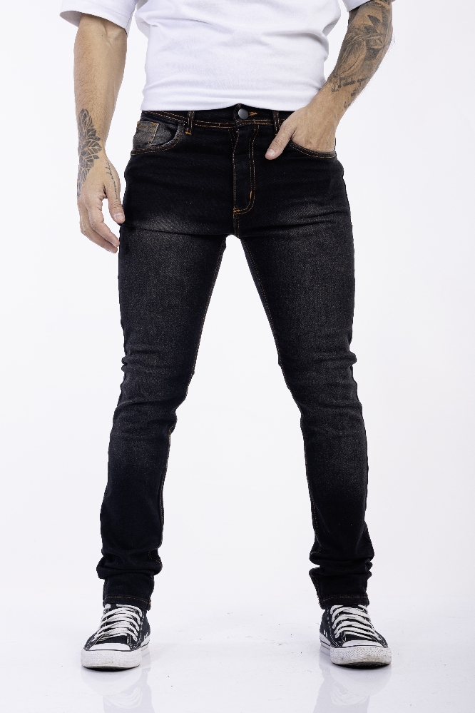 Jeans Semi Chupin de Hombre - Imagen 1