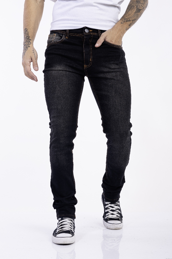 Jeans Semi Chupin de Hombre - Imagen 3