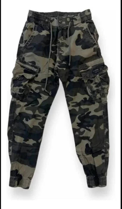 Pantalon Cargo Camuflado