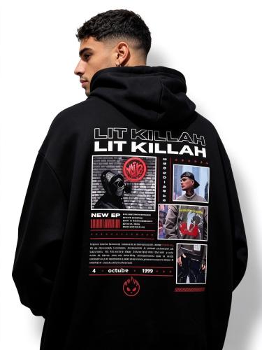 Buzo Milo J Anuel Lit Killah Duki Airbag Justin Bad Bunny Cantantes Bandas - Miniatura 3