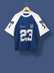 Remera Oversize Numero Manga Ranglan Futbol Americano Beisbol - Miniatura 7