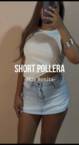Short Pollera  de Excelente Calidad y Calce Perfecto  X Curva $12,000 X Mayor $14,000 - Miniatura 2