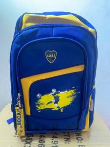 Mochila Oficial Boca Jrs. Holograma de Autenticidad, Modelo Grande 18 Portanotebook - Miniatura 3