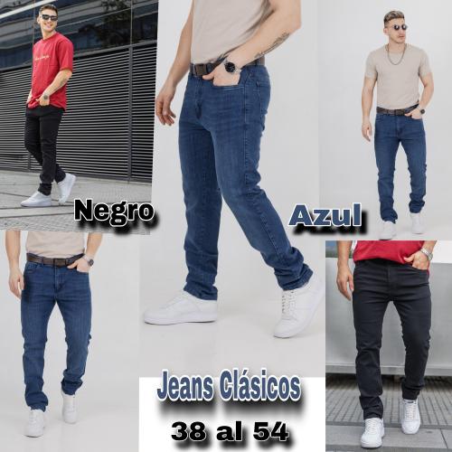 Jeans Clásico Colegial  y Negro  Disponible 38 al 48 X Curva $18,000 X Mayor $19.000 - Miniatura 2