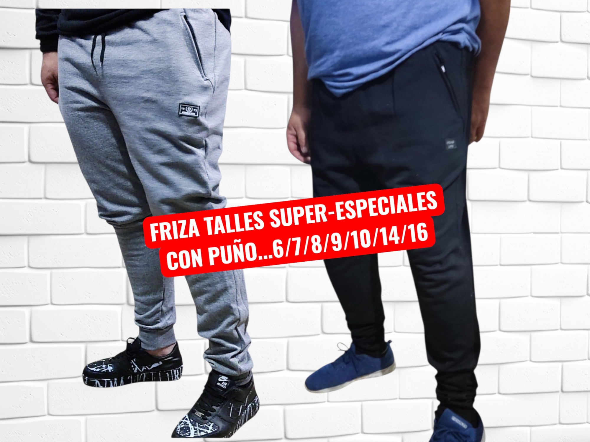 Friza Talles Super-especiales Babucha con Puño - Imagen 3