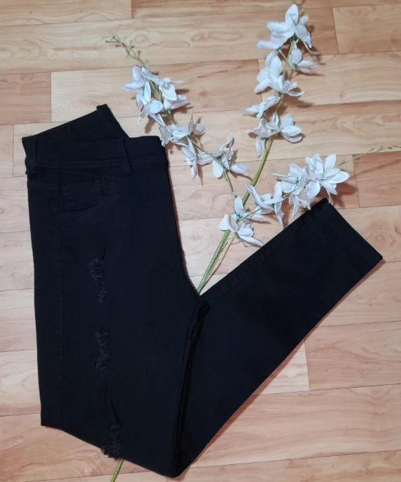 Pantalón Negro Elastizado