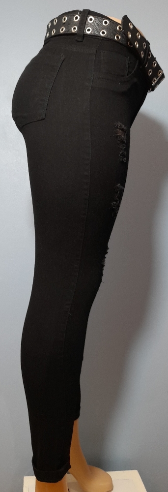 Pantalón Negro Elastizado - Imagen 3