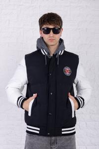 Campera Bomber con Piel  Yd - Miniatura 2