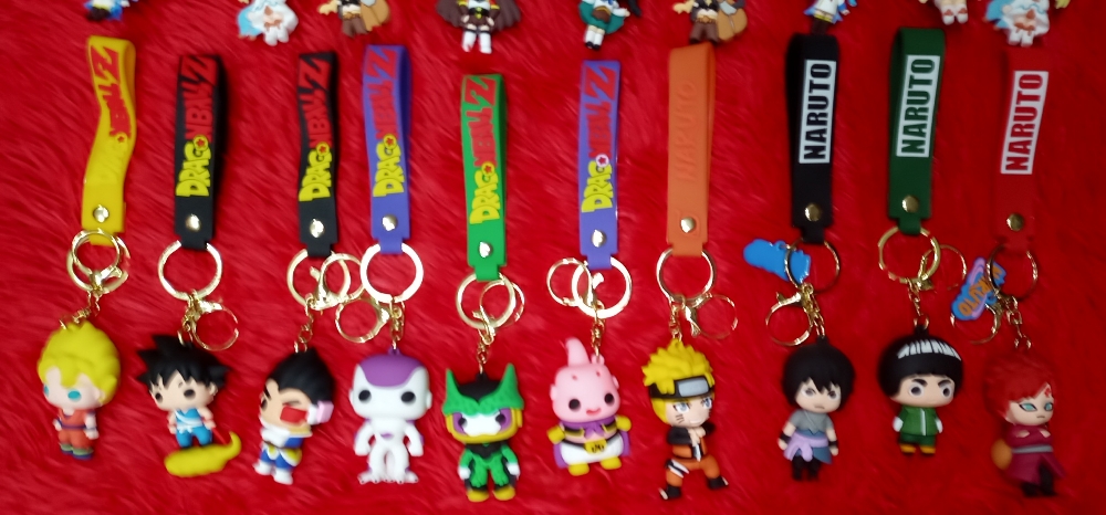 Llaveros de Goma Anime y Personajes - Imagen 2