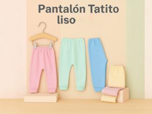 Pantalon sin Pie Liso Tatito Art 609 Pack X 6