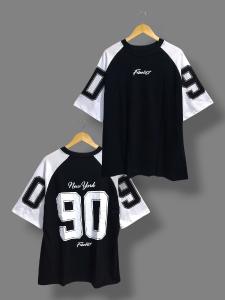 Remeron Oversize Numero Manga Ranglan Futbol Americano - Beisbol - Miniatura 2