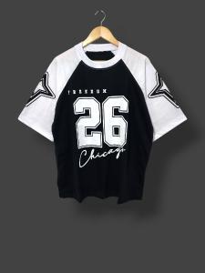 Remeron Oversize Numero Manga Ranglan Futbol Americano - Beisbol - Miniatura 5