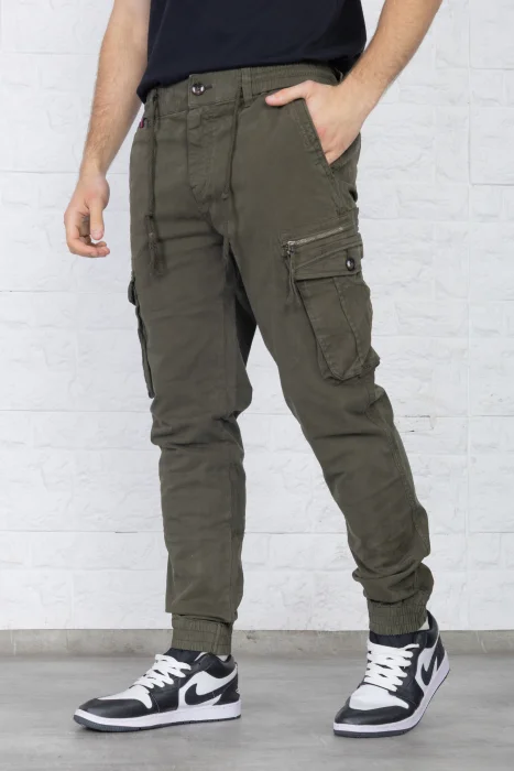 Jogger Cargo con Cierre Lionesa